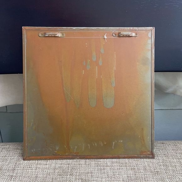 TREASURE CHEST LABEL VINTAGED METAL SIGN - Picture 2 of 5